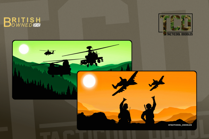 Tacticool Doodles Gaming pad - By Billy Stace