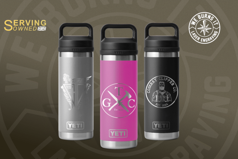 We Burns It - Personalized Engraving Yeti Mug