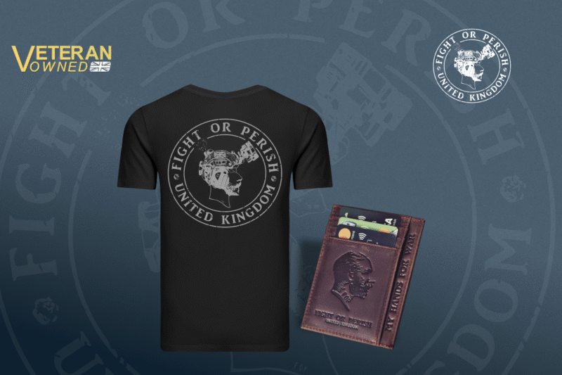 Fight or Perish Tee & Card Holder