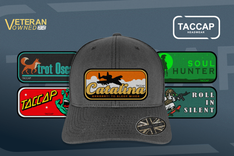 Taccap Hat & 5 Patches