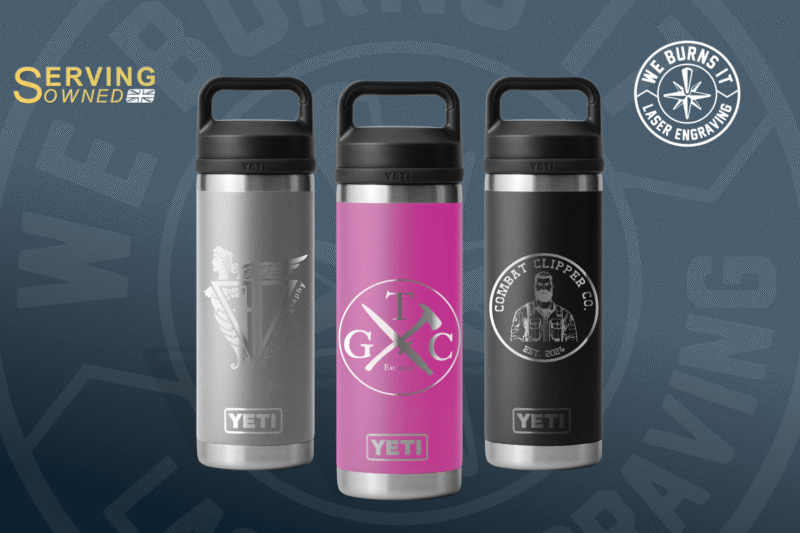 We Burns It - Personalized Engraving Yeti Mug