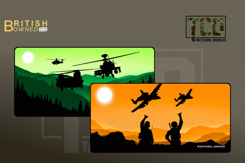 Tacticool Doodles Gaming pad - By Billy Stace