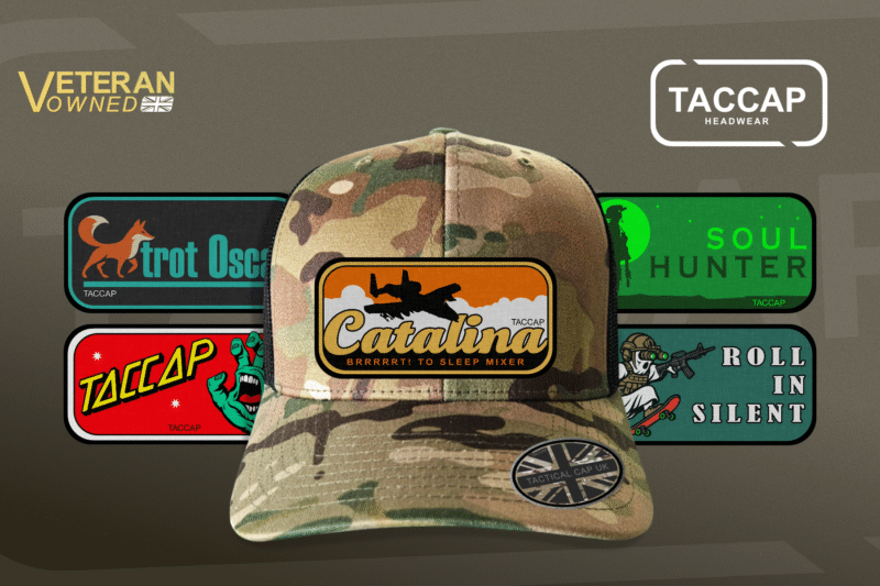 Taccap Bundle Hat & 5 Patches